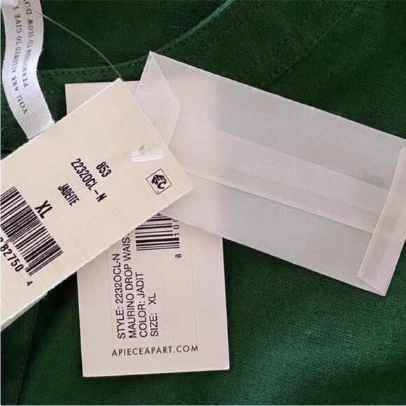 NEW Apiece Apart Maurino Drop Waist Mini Dress Jadit XL - Picture 16 of 17